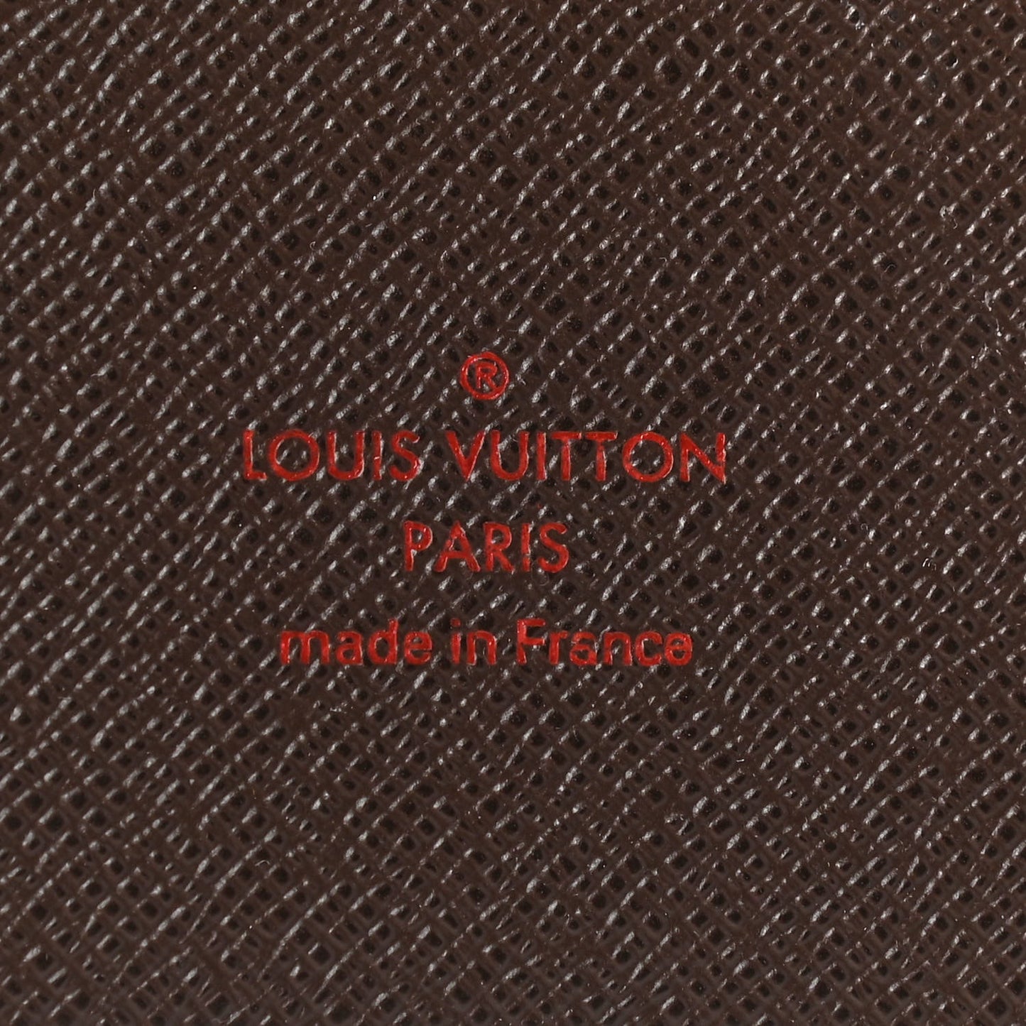 Damier Ebene Large Ring Agenda Cover