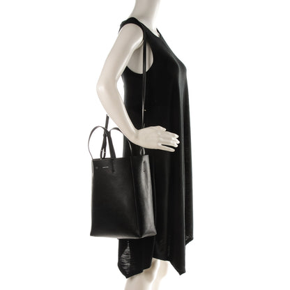 Celine Grained Calfskin Small Vertical Cabas Black 2 of 7