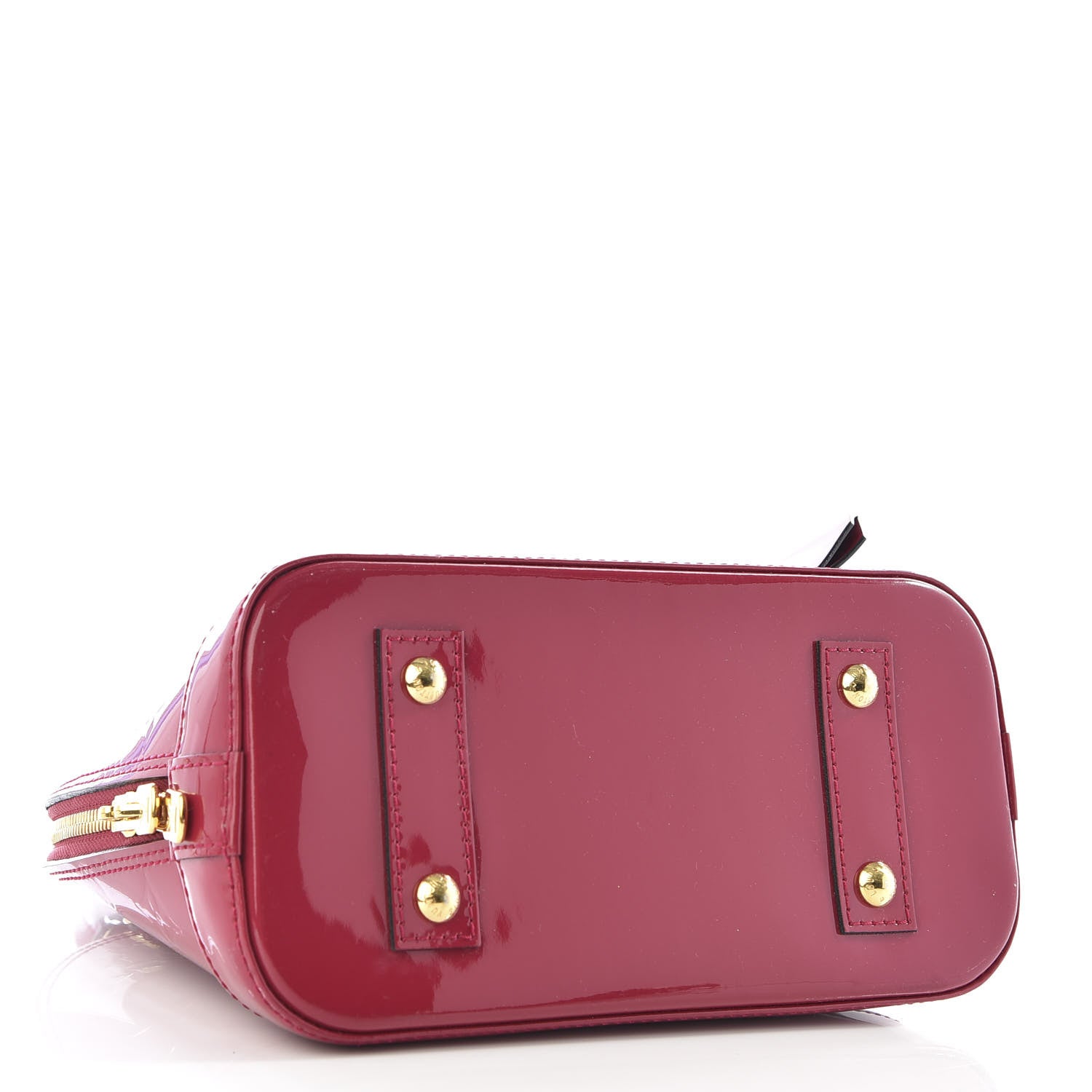 Louis Vuitton Vernis Alma BB Rose Indien 3 of 10