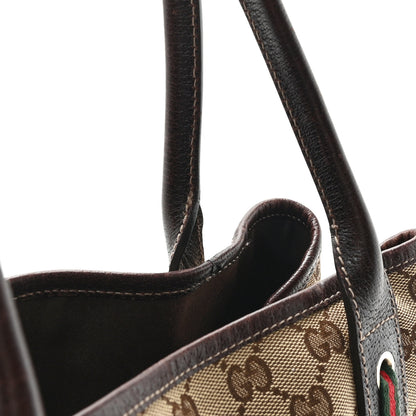 Gucci Monogram Medium Princy Tote Dark Brown 12 of 12
