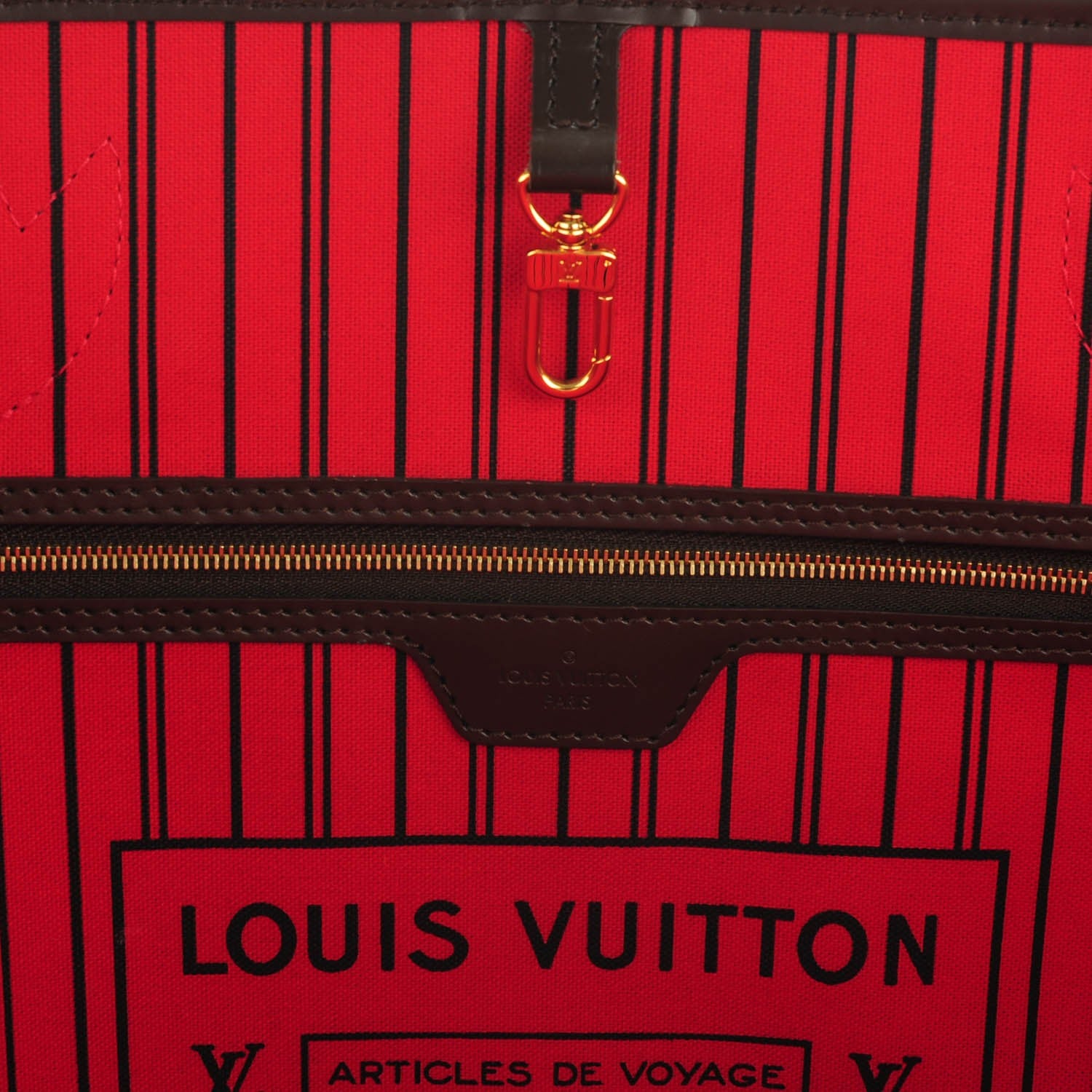 Louis Vuitton Damier Ebene Neverfull GM 5 of 7
