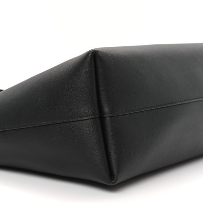 Saint Laurent Calfskin Large Shopping Tote Black 10 of 12
