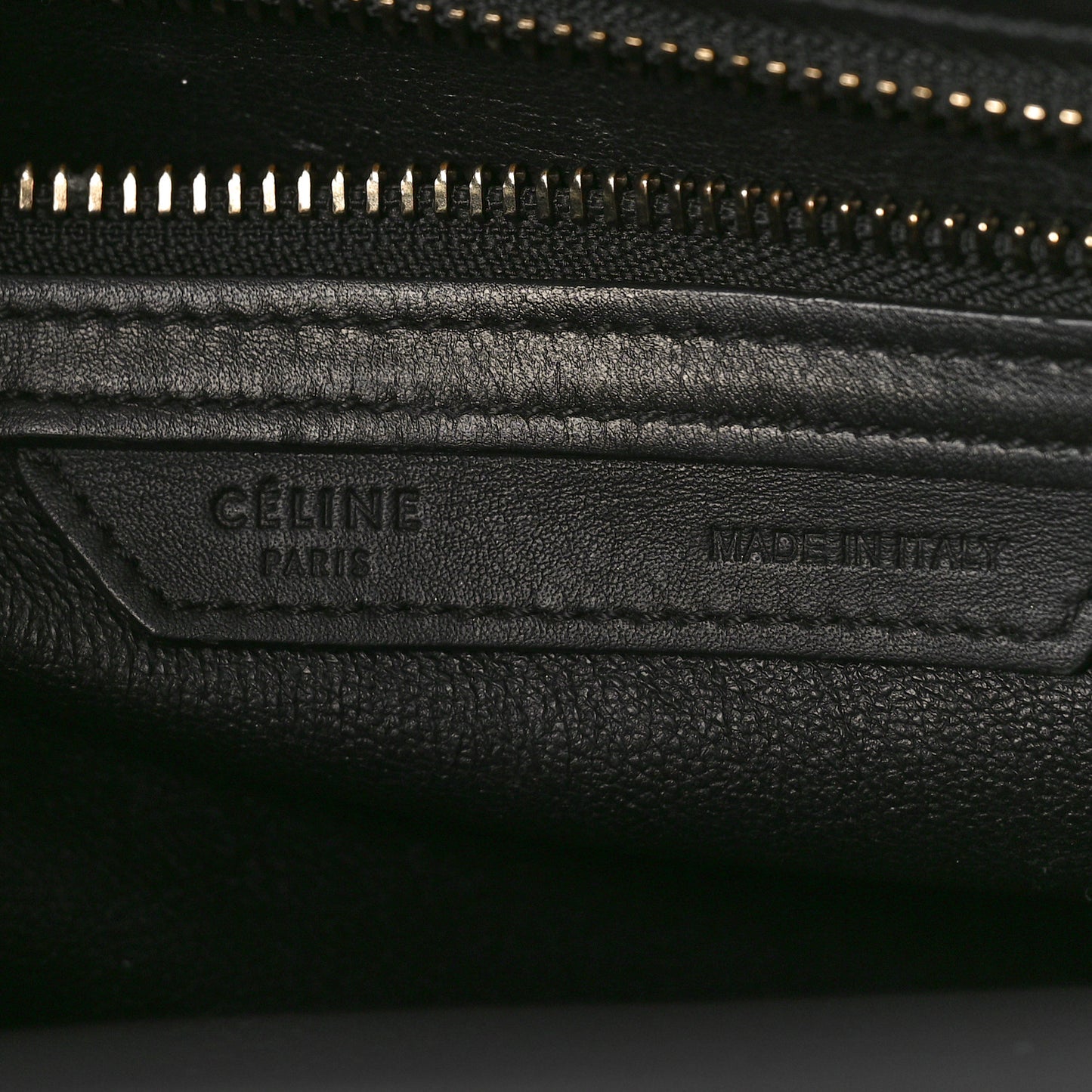 Smooth Calfskin Mini Luggage Black