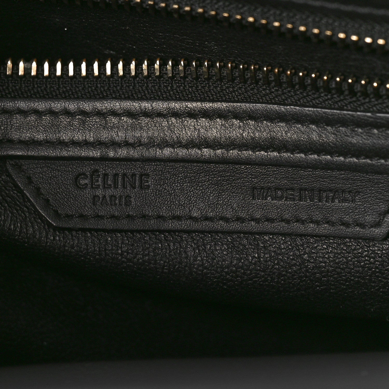 Celine Smooth Calfskin Mini Luggage Black 6 of 15