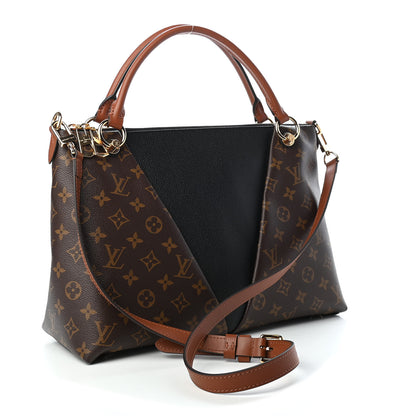 Louis Vuitton Monogram V Tote MM Black 3 of 9