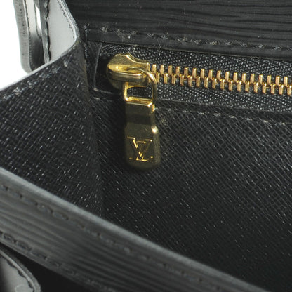 Louis Vuitton Epi Pochette Sellier Dragonne Clutch Black 7 of 8