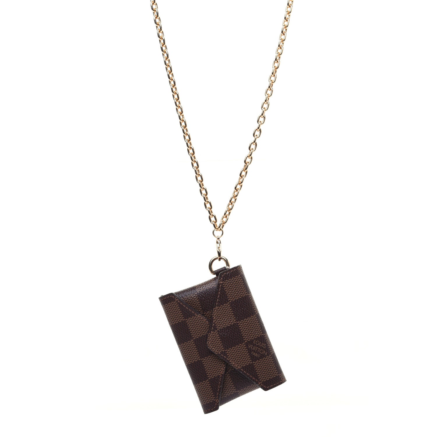Louis Vuitton Damier Ebene Kirigami Necklace 1 of 8