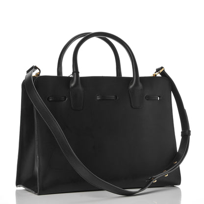 Mansur Gavriel Calfskin Sun Bag Black 3 of 13