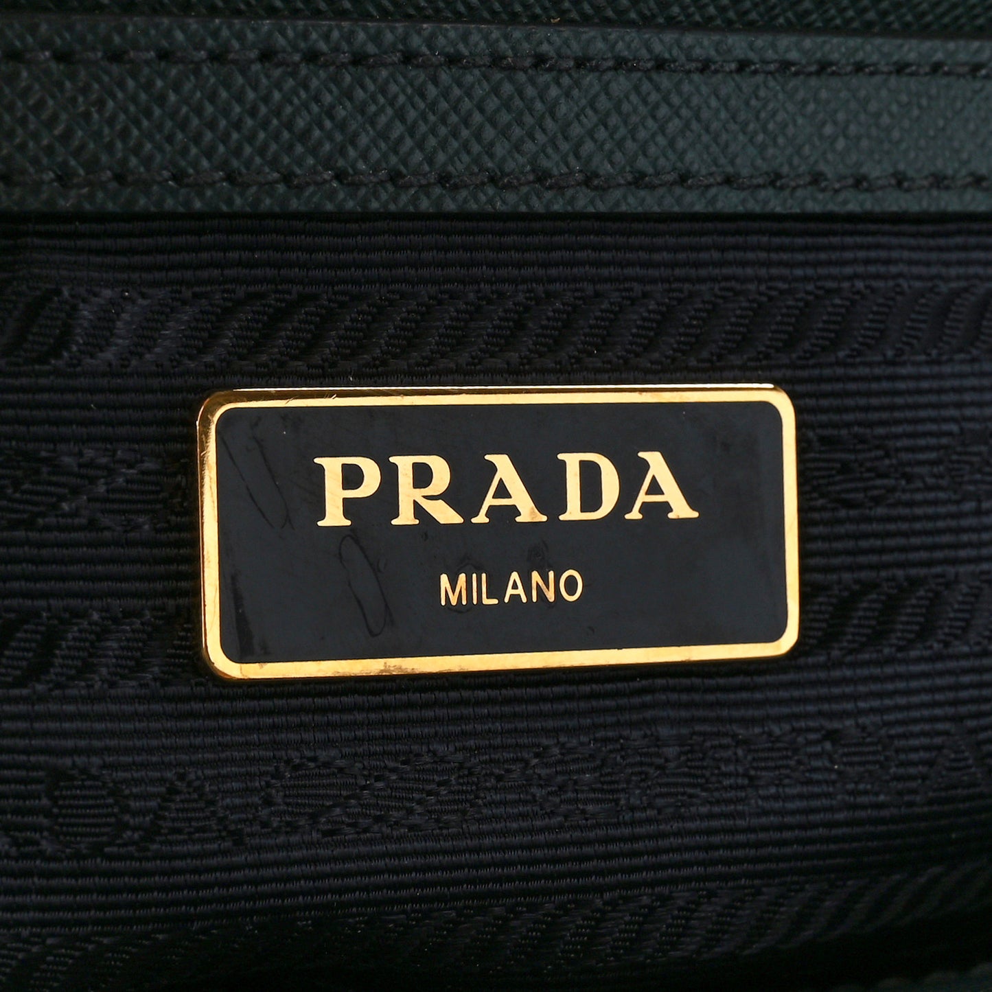 Saffiano Small Galleria Double Zip Tote Smeraldo