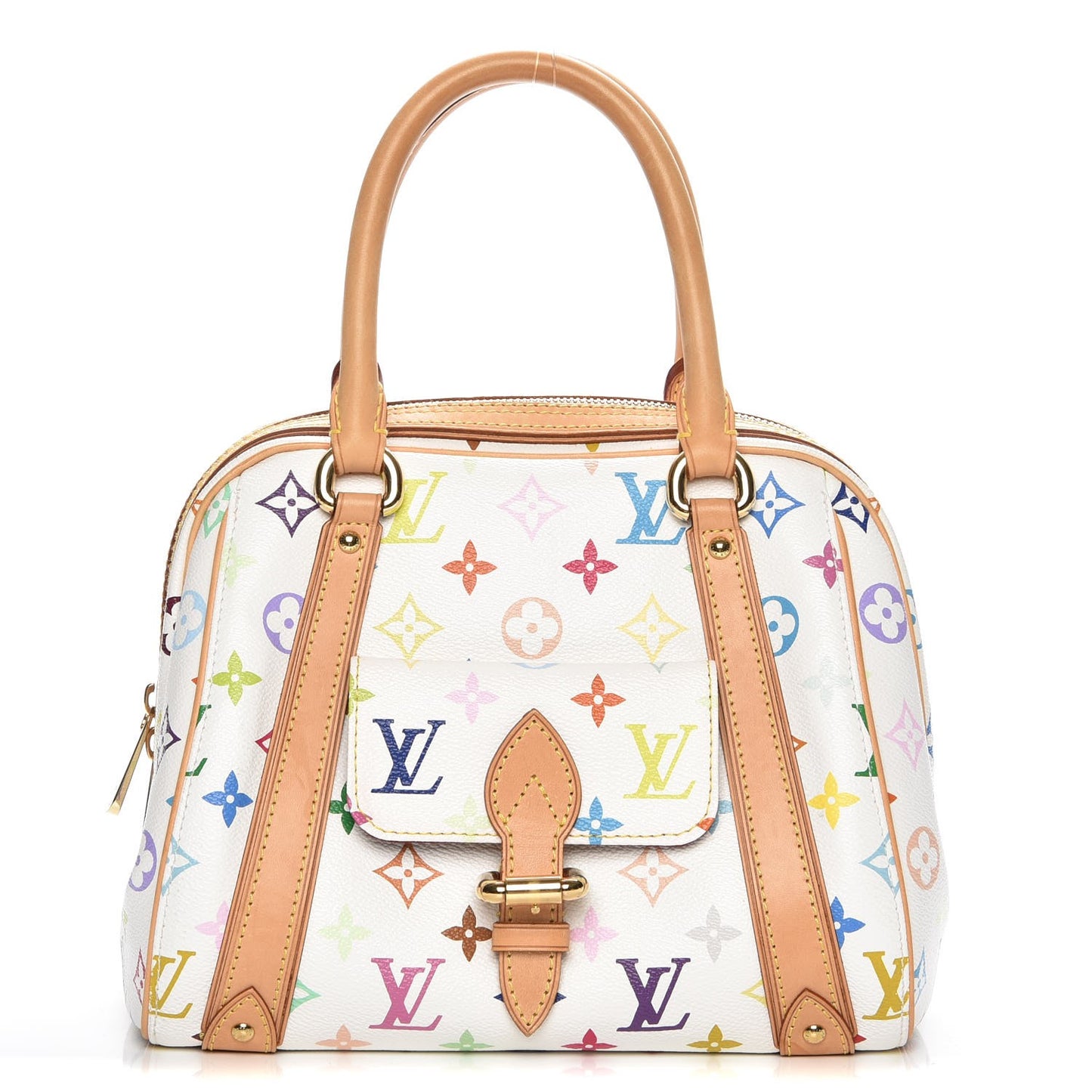 Monogram Multicolor Priscilla White
