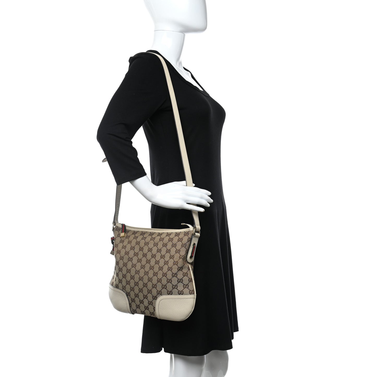 Monogram Princy Hobo Off White