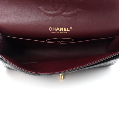 Chanel Caviar Quilted Medium Double Flap Black 5 of 12