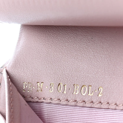 Valentino Garavani Calfskin Rockstud Continental Wallet Water Rose 7 of 7