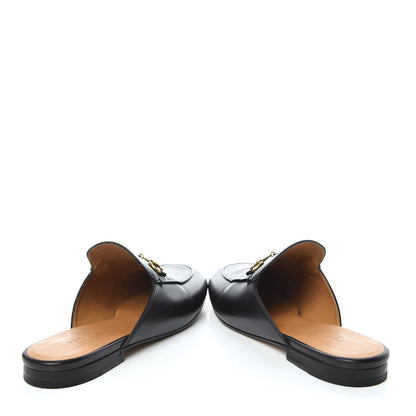 Gucci Calfskin Womens Princetown Slippers 39.5 Black 6 of 12