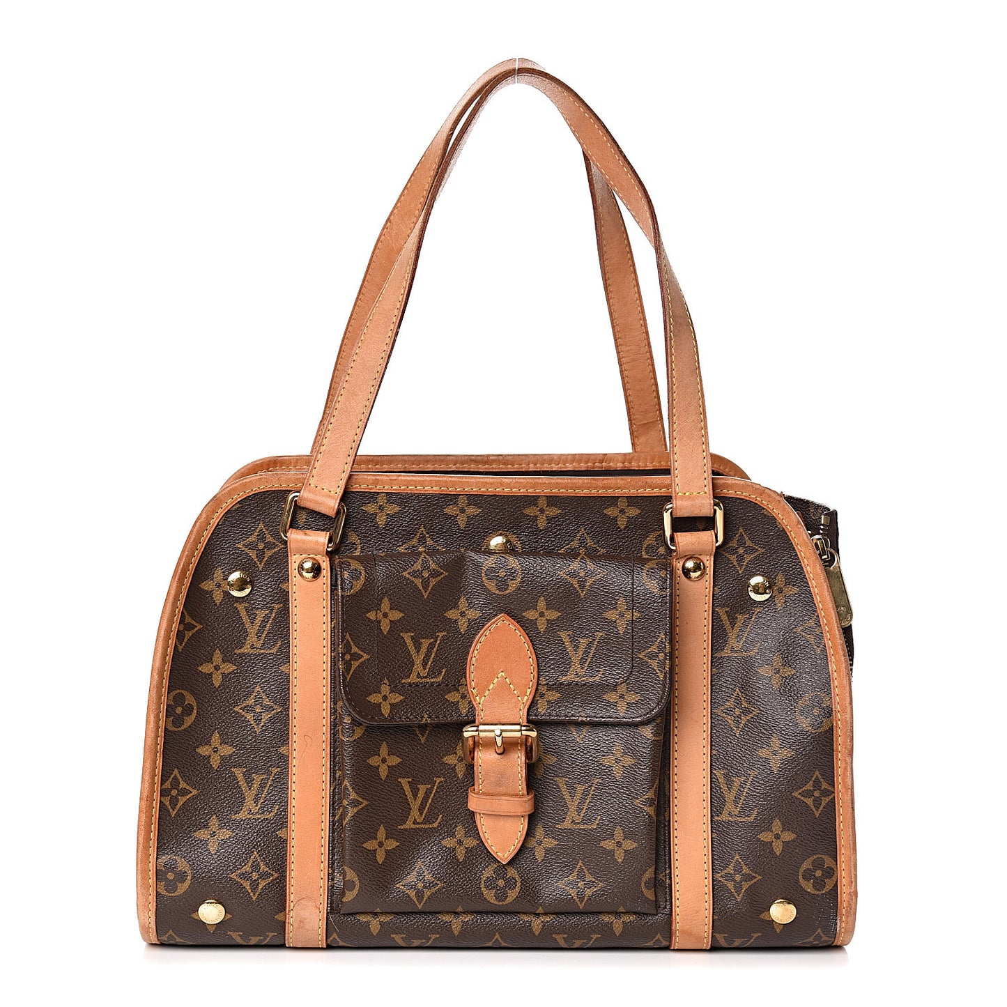 Monogram Baxter PM Dog Pet Carrier