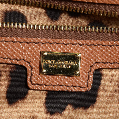 Dolce & Gabbana Dauphine Large Miss Sicily Satchel Beige 7 of 8