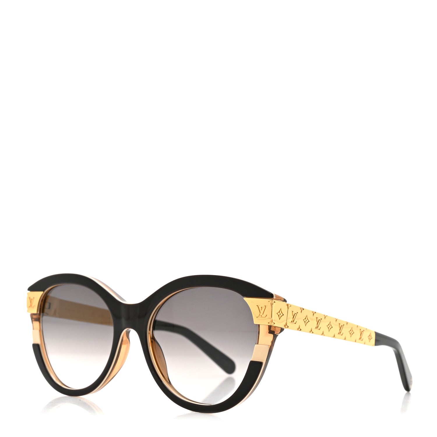 Louis Vuitton Acetate Petit Soupcon Cat Eye Sunglasses Z1858W Light Tortoisehell 2 of 14