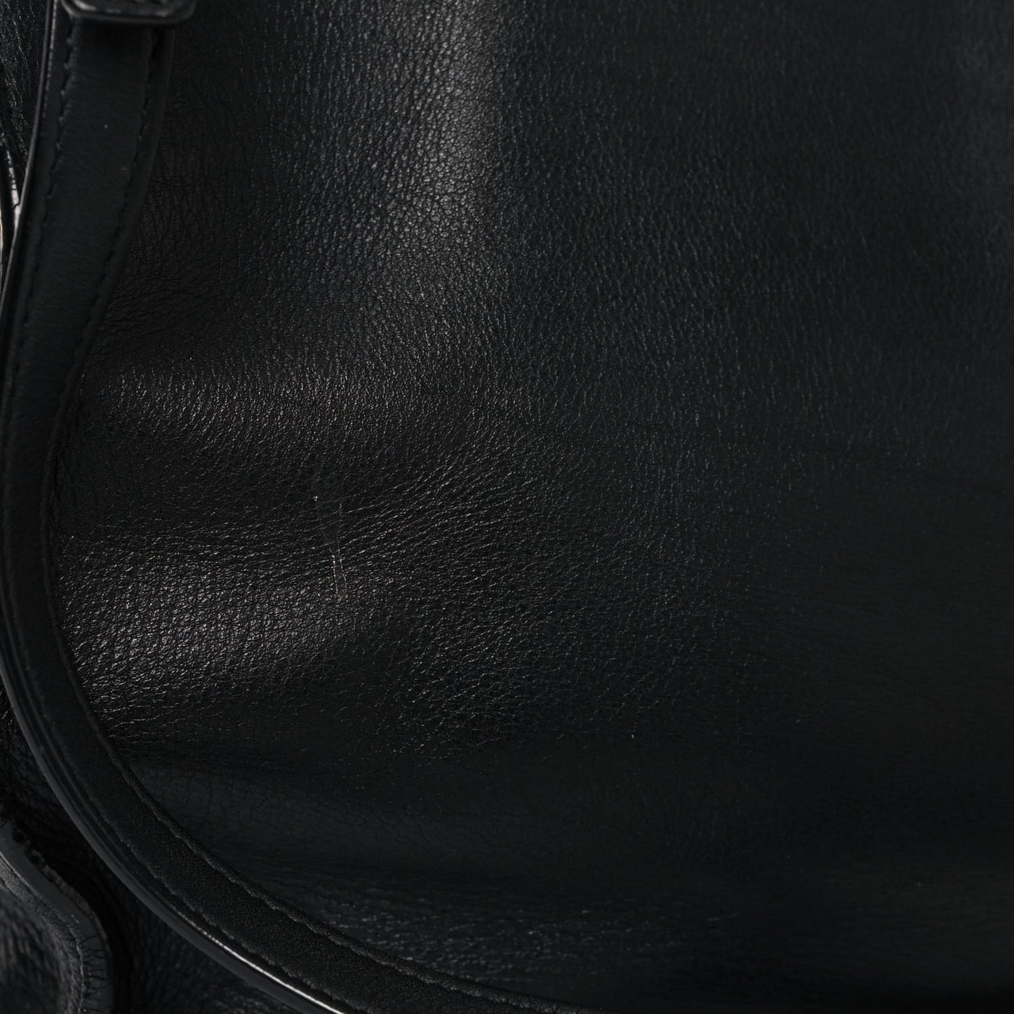 Calfskin Small Classic Y Cabas Black
