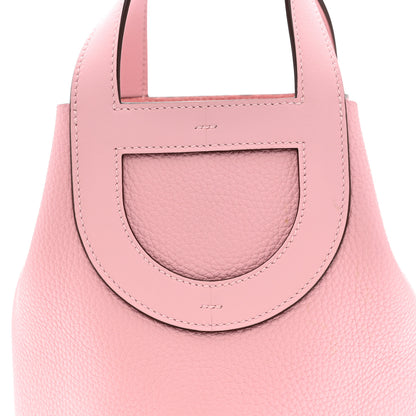Hermes Taurillon Clemence Swift In-The-Loop 18 Bag Rose Sakura 8 of 11