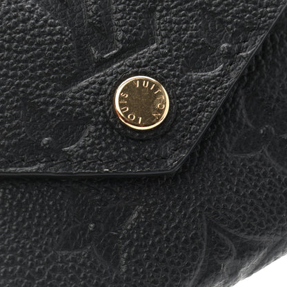 Louis Vuitton Empreinte Zoe Wallet Black 8 of 8