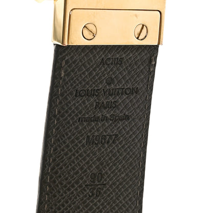 Louis Vuitton Damier Ebene Inventeur Reversible Belt 100/40 3 of 5