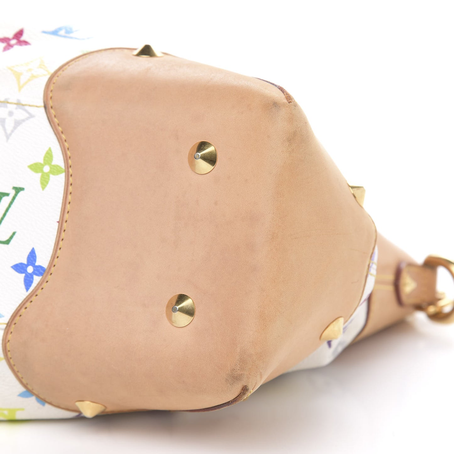 Monogram Multicolor Judy GM White