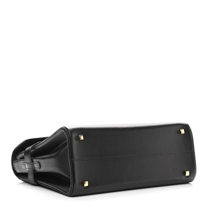 Delvaux Calfskin MM Tempete Satchel Black 3 of 11