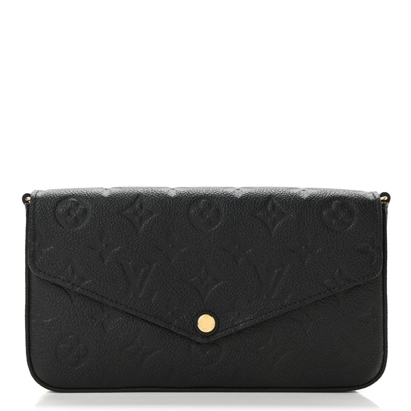 Empreinte Pochette Felicie Chain Wallet Black