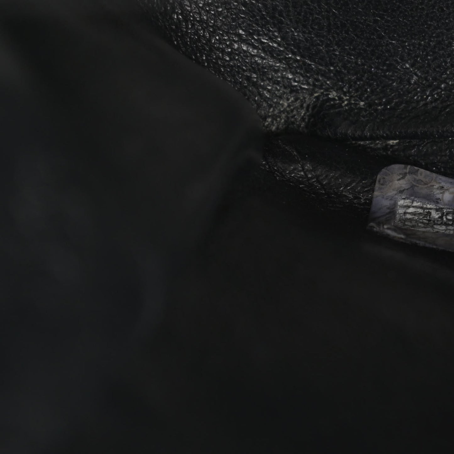 Lambskin Quilted XL Jumbo Single Flap Black