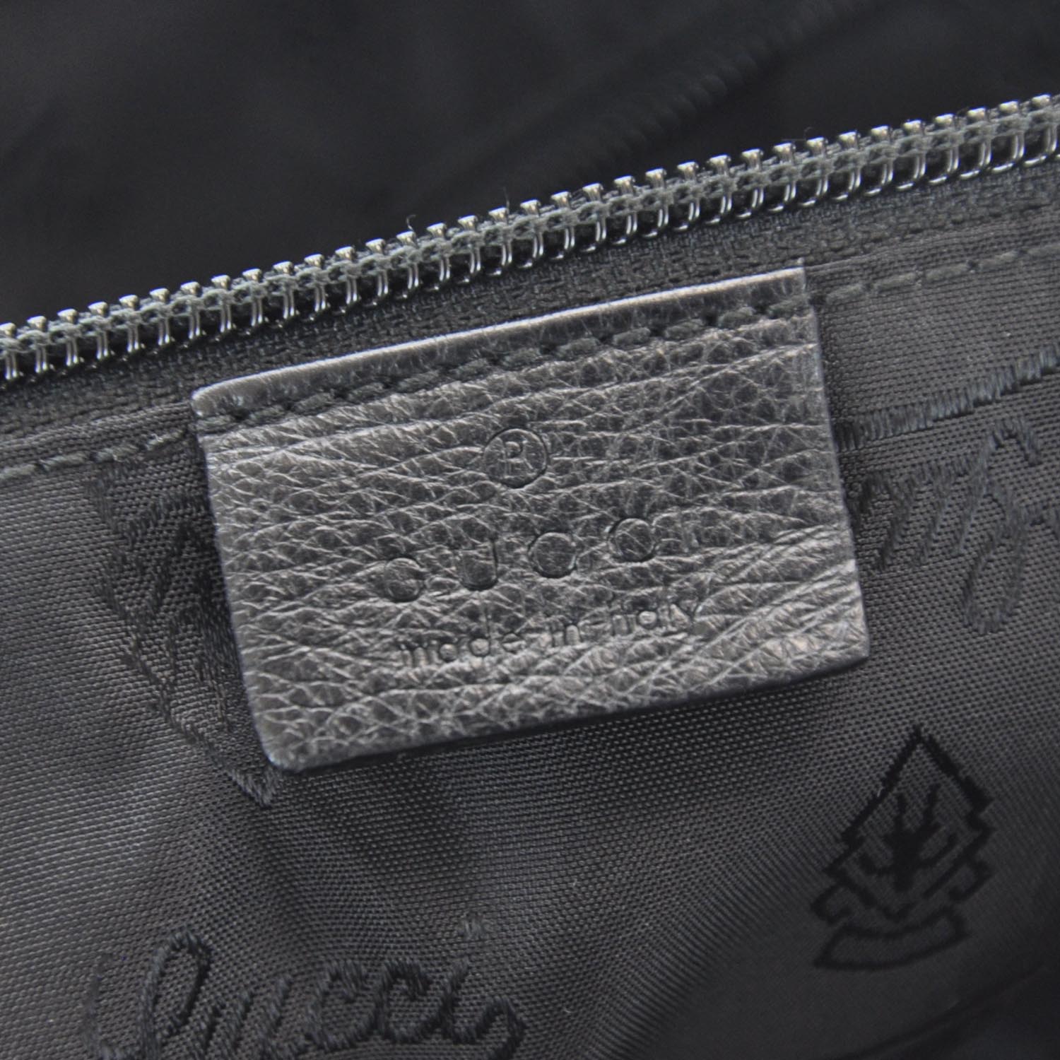 Gucci Guccissima Briefcase Black 12 of 13