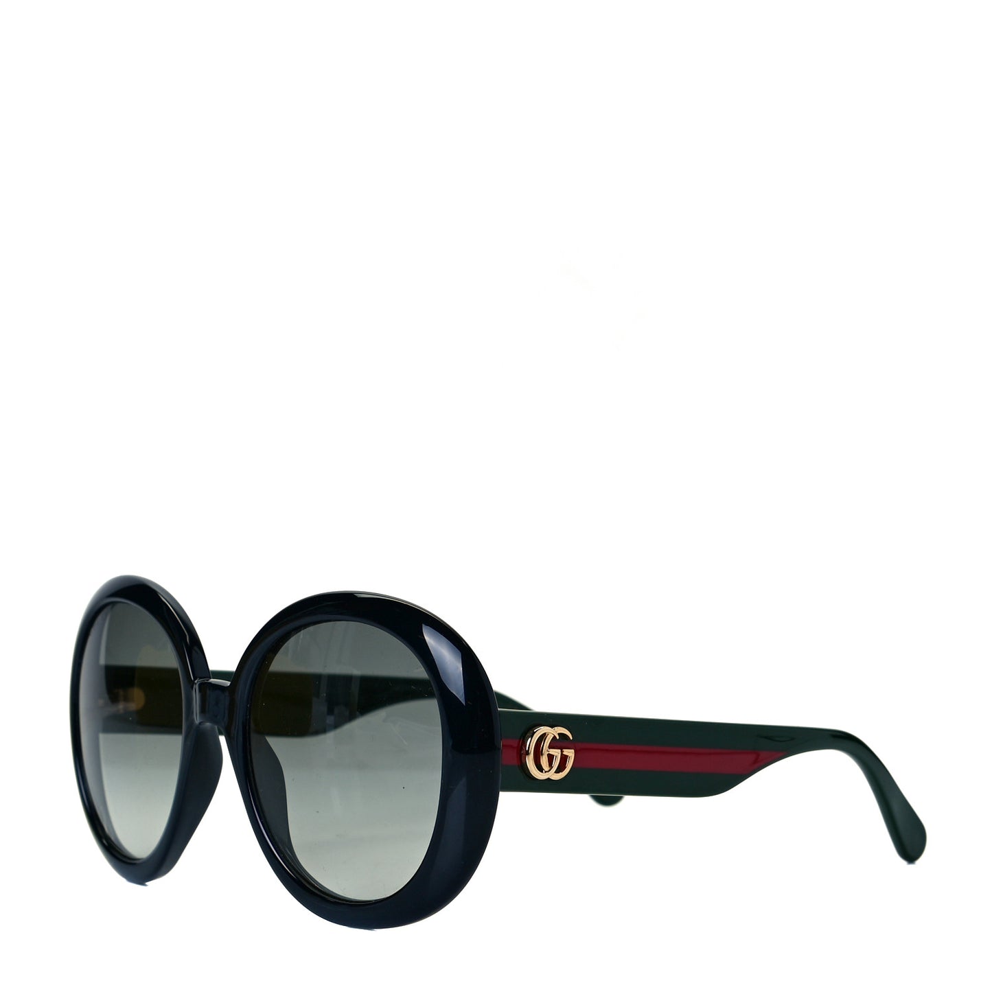 Round Eye GG Web Sunglasses GG0712S Black