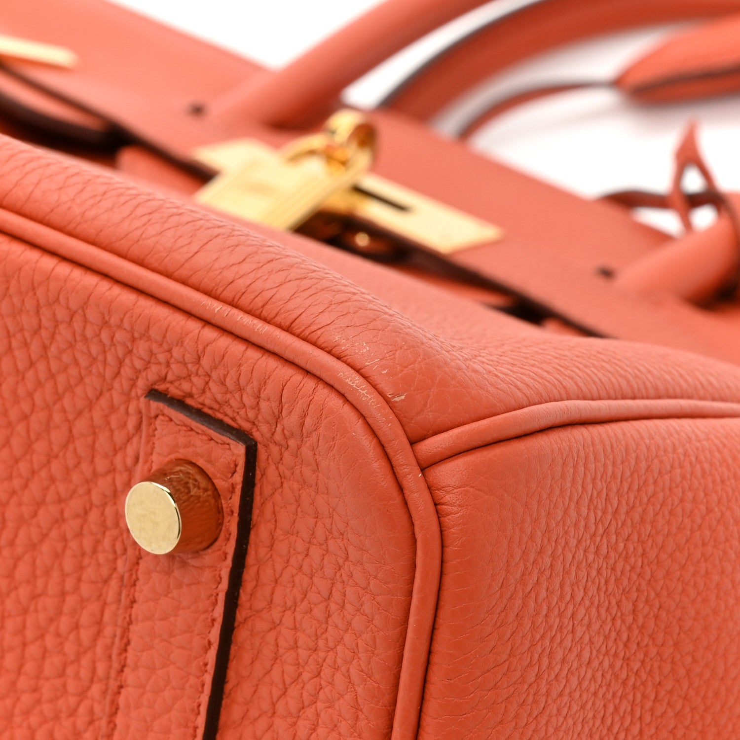 Hermes Togo BIRKIN 30 Terre Battue 10 of 12
