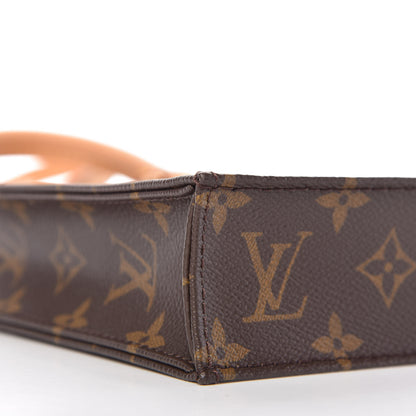 Louis Vuitton Monogram Petit Sac Plat 6 of 10