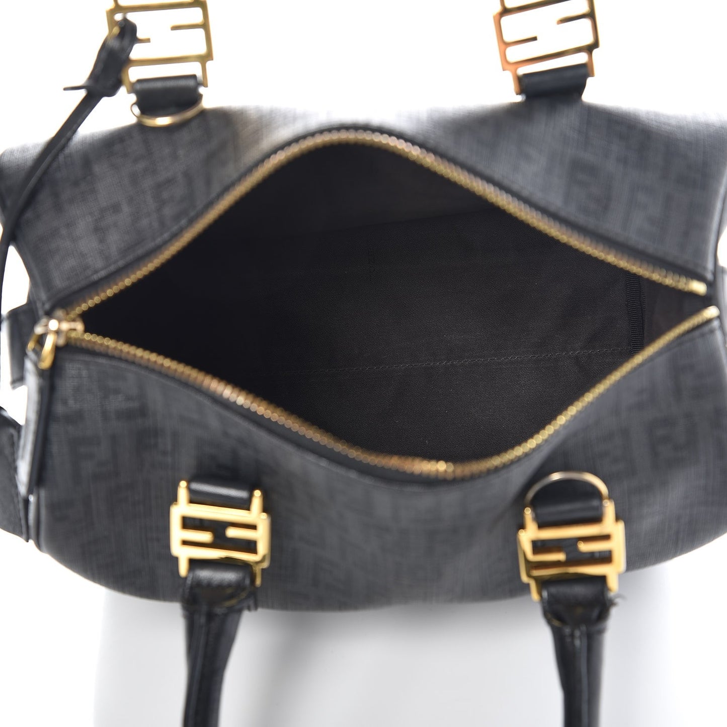 Zucchino Spalmati Vitello Small Boston Moro Black