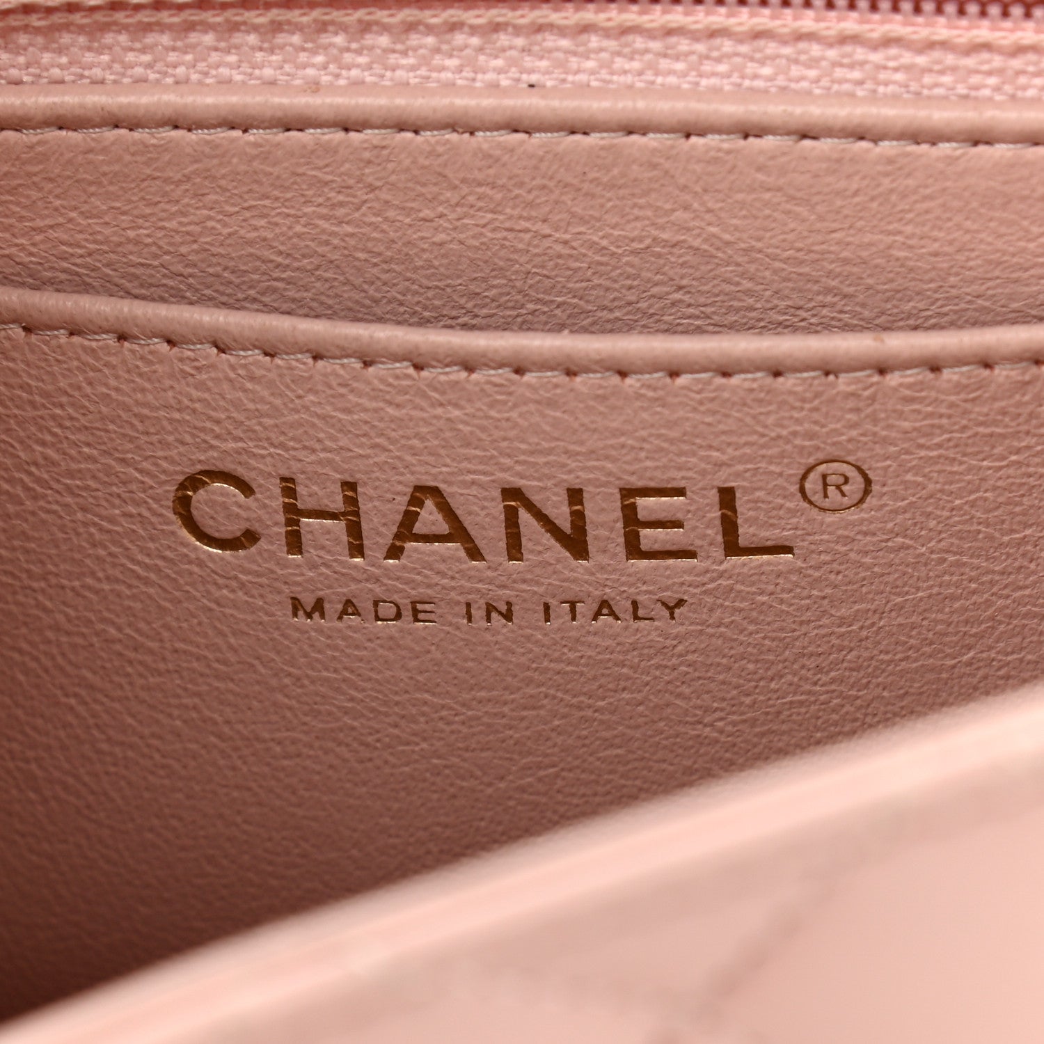 Chanel Lambskin Quilted Mini Square Flap Light Pink 5 of 8