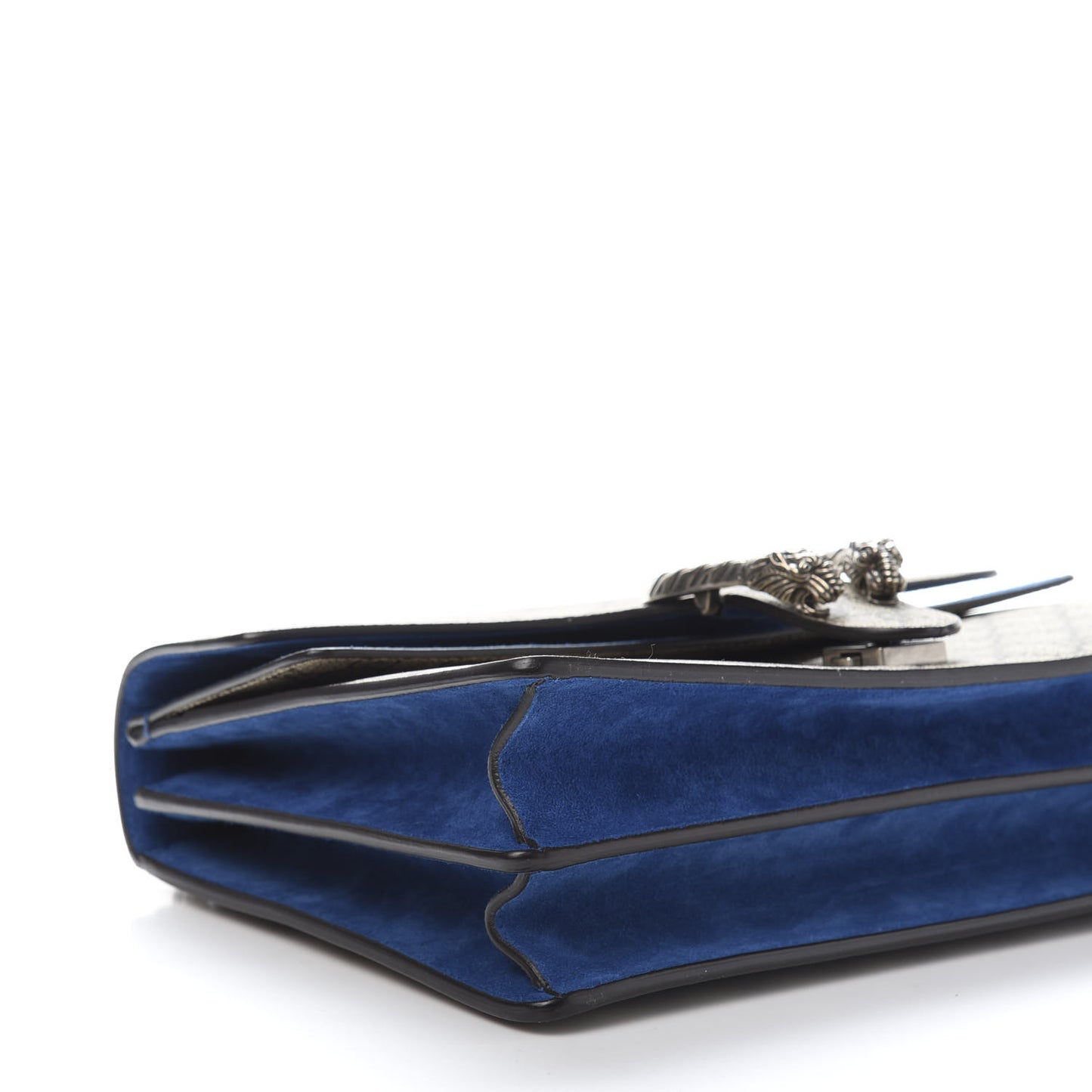 GG Supreme Monogram Medium Dionysus Shoulder Bag Blue