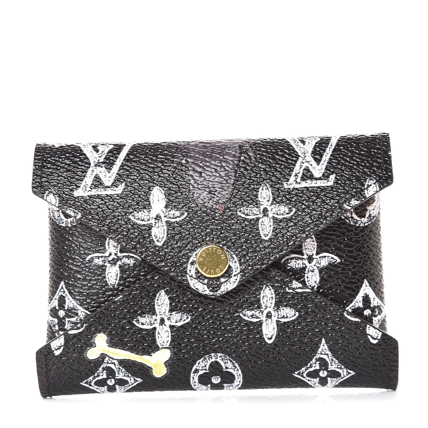 Catogram Small Kirigami Pochette Insert Black White