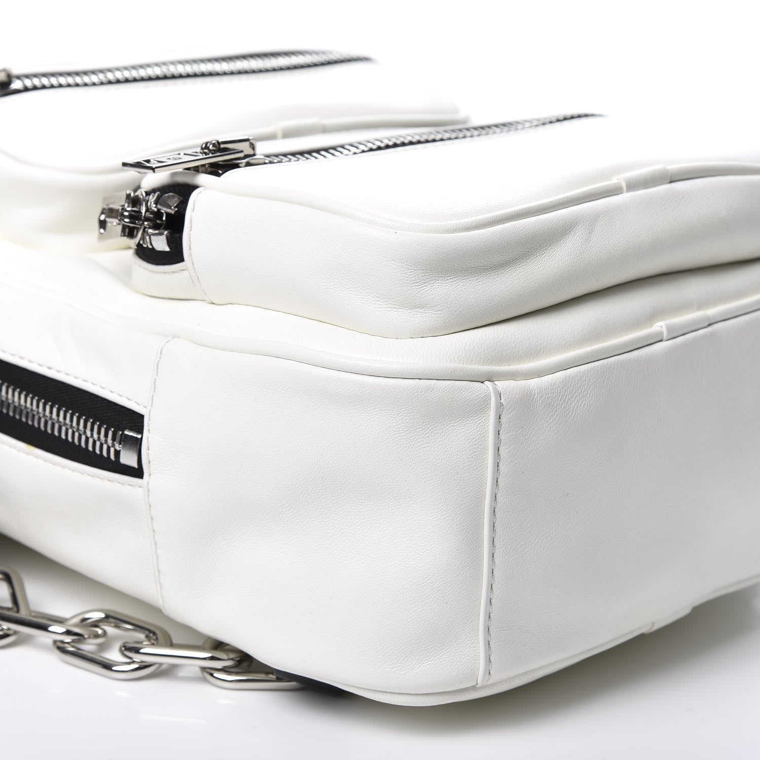 Alexander Wang Lambskin Attica Backpack White 5 of 8
