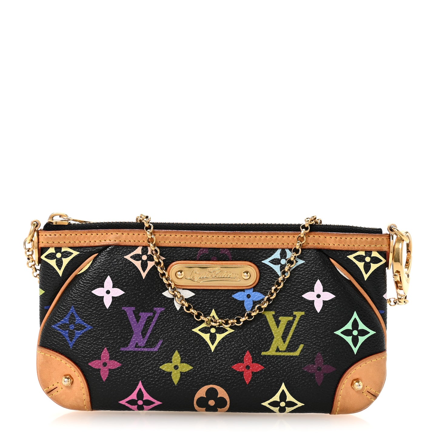 Monogram Multicolor Pochette Milla MM Black