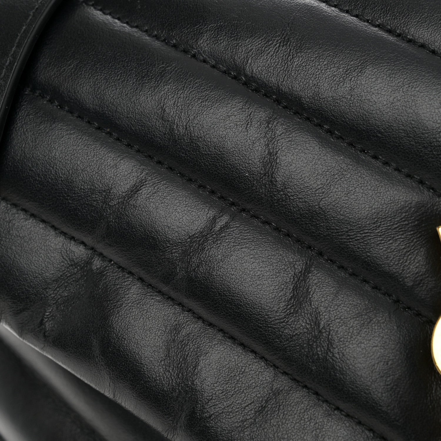 Saint Laurent Calfskin Y Quilted Monogram Medium Loulou Chain Satchel Black 9 of 12