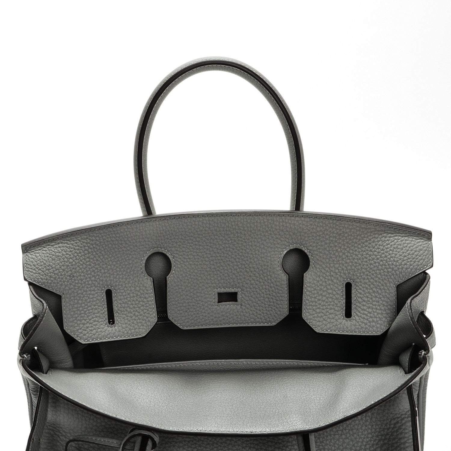 Hermes Togo Birkin 30 Gris Mouette 15 of 24