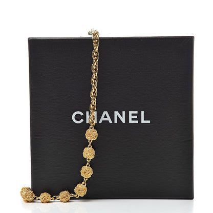Chanel CC Long Chain Necklace Gold 5 of 5