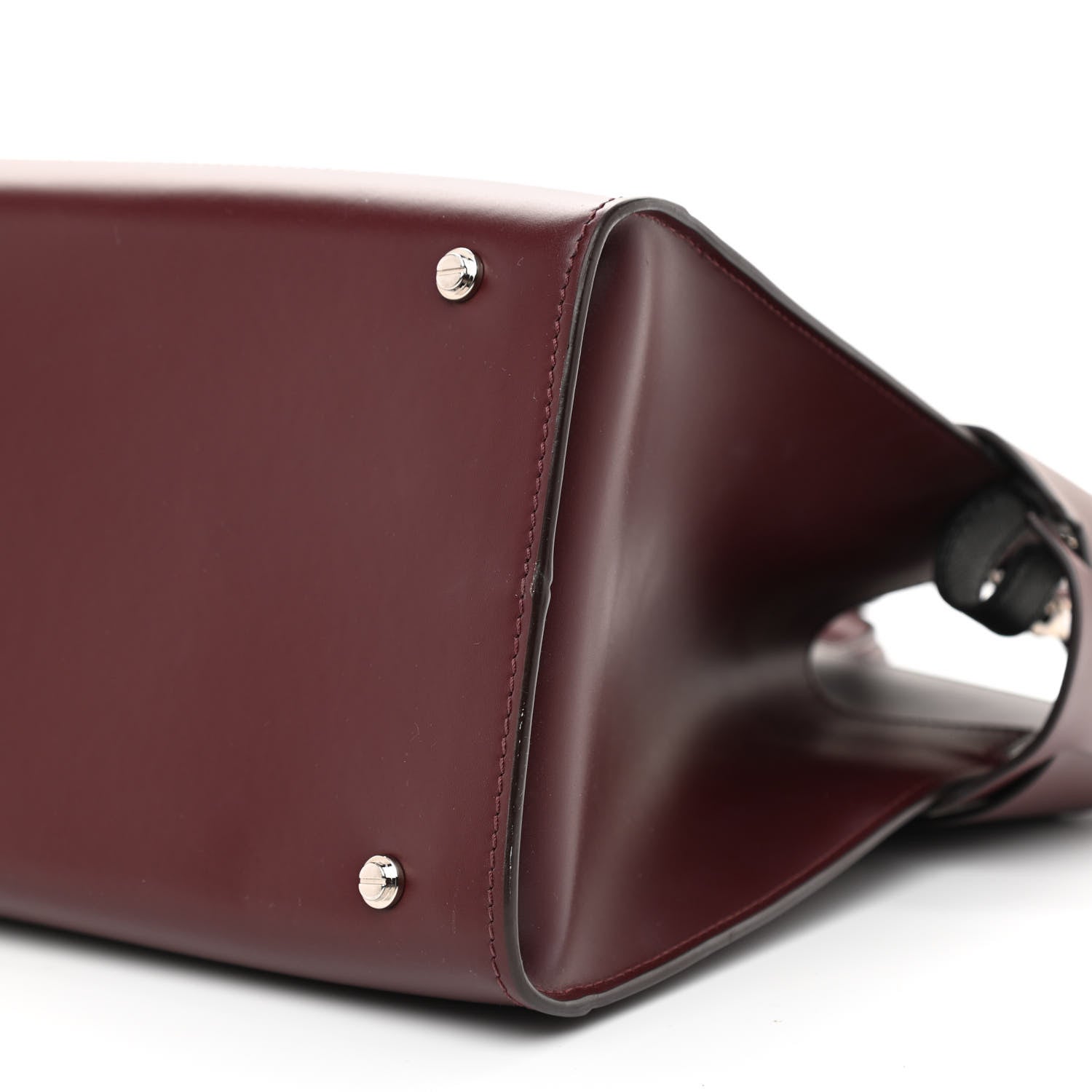 Givenchy Smooth Calfskin Medium Horizon Satchel Oxblood 8 of 9