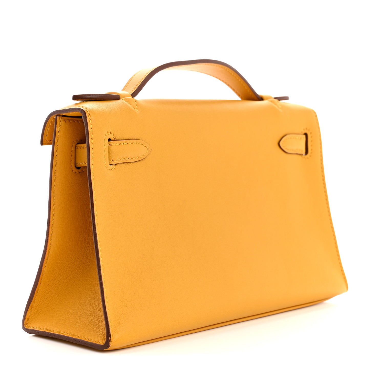 Swift Kelly Pochette Clutch Jaune Ambre