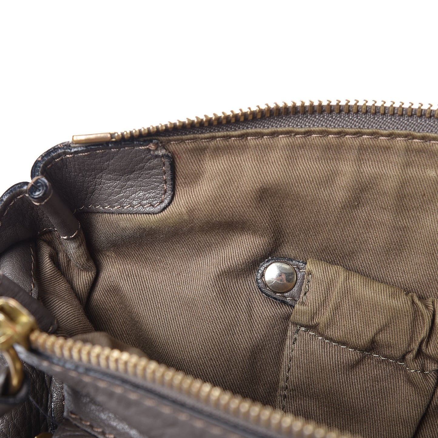 Calfskin Medium Marcie Satchel Ash