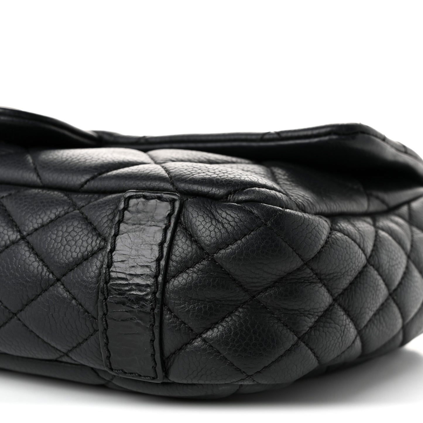 Caviar Quilted Coco Casual Flap Black