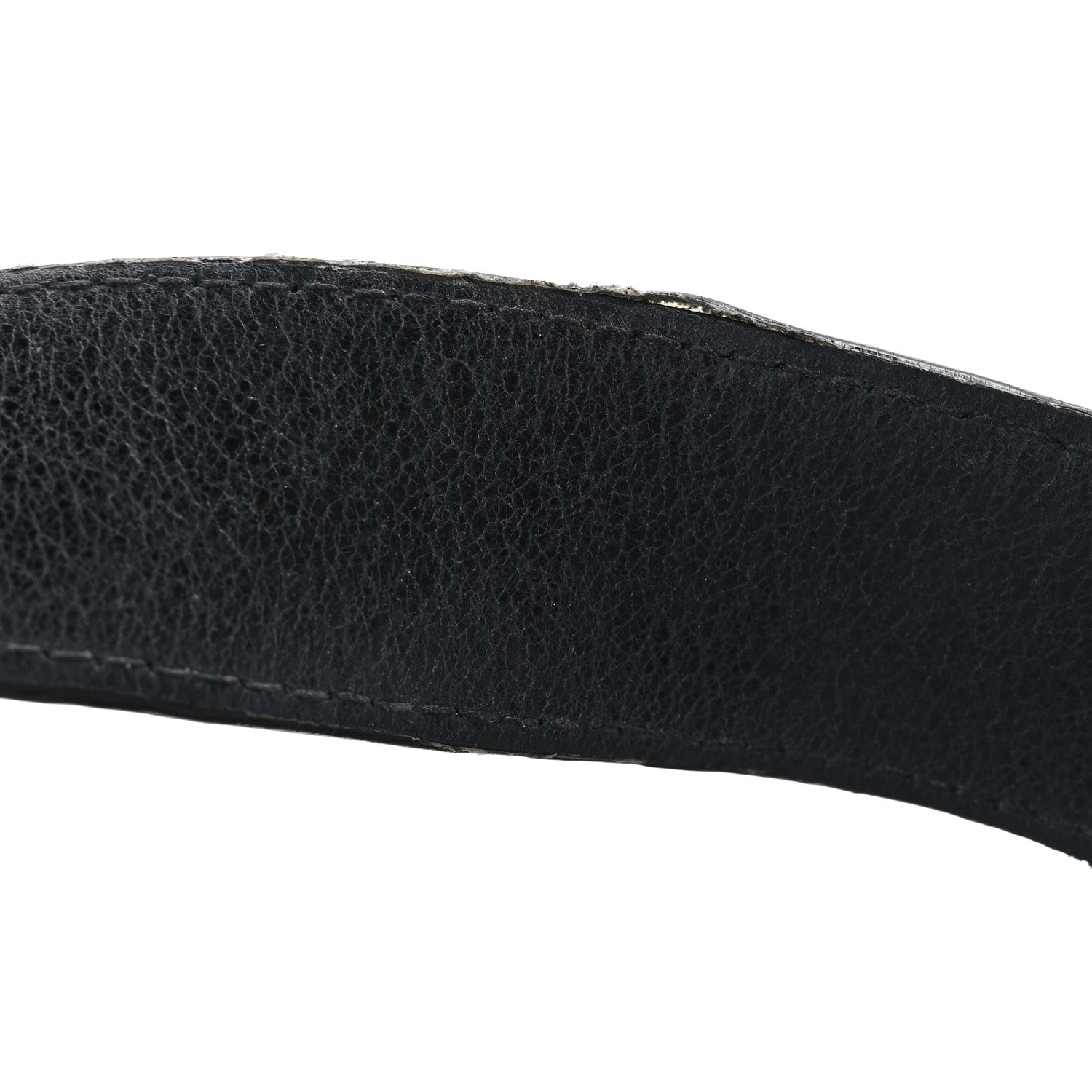 Chanel Glazed Calfskin Stitched On The Road Flap Black 10 of 12