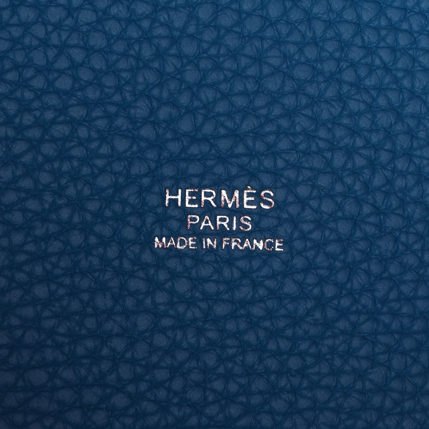 Hermes Taurillon Clemence Tri-Color Picotin Lock 18 PM Rouge Coeur Rose Extreme Bleu Zanzibar 6 of 11