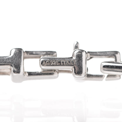 Tiffany Sterling Silver T Chain Bracelet 4 of 7