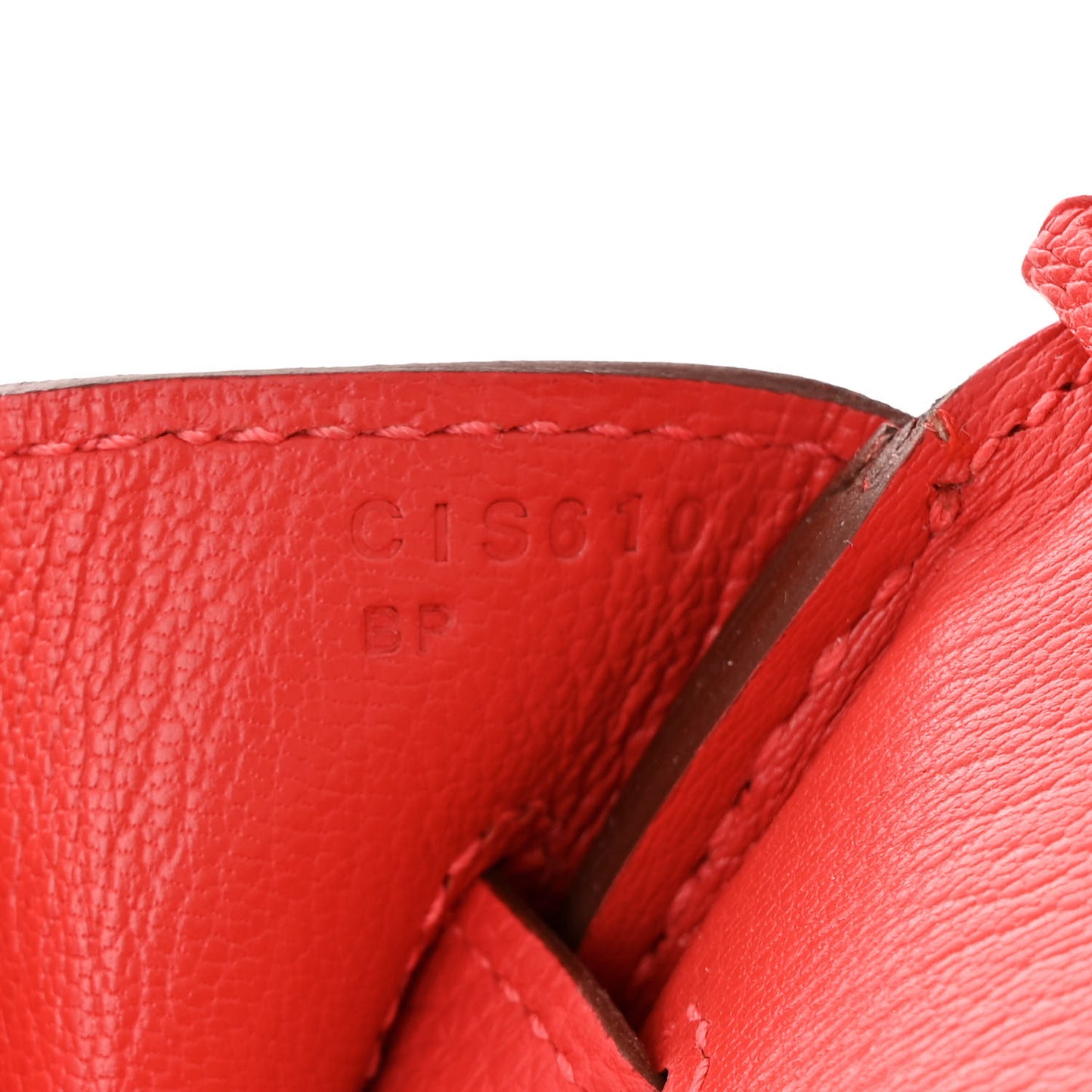 Togo Birkin 30 Rouge Pivoine